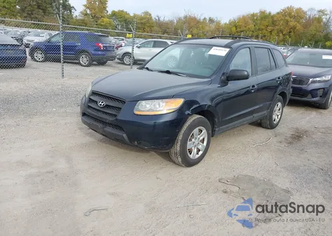 2009 Hyundai Santa Fe Gls from USA, damaged, VIN 5NMSG73D49H238555
